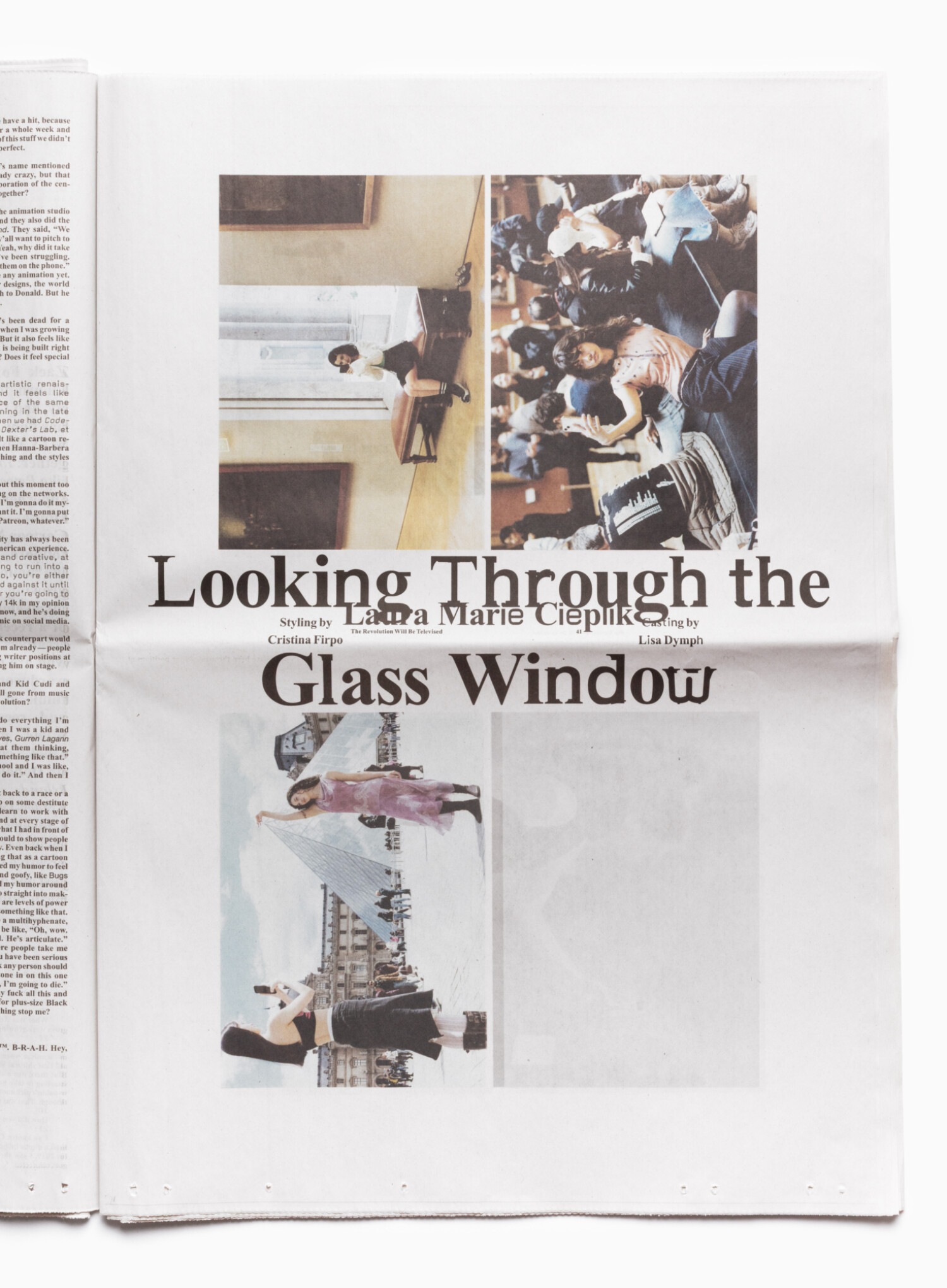 Michel Egger Naima Issue 02 Newspaper Laura Marie Cieplik